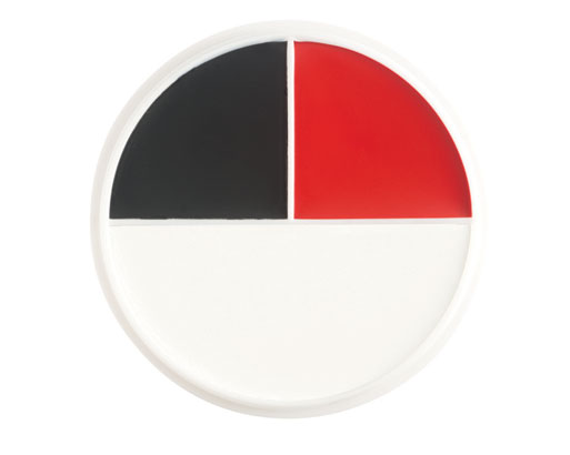 BNye RB Red White & Black Wheel 3 Farbe 1oz