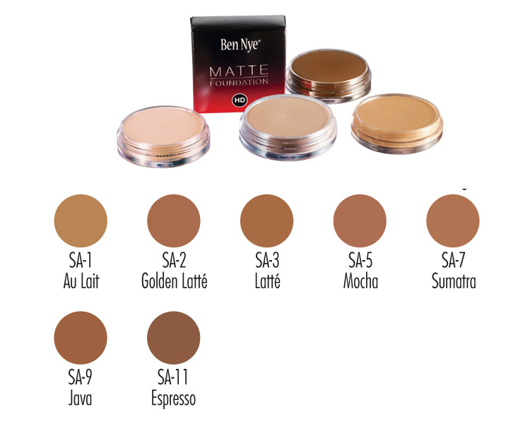 Bnye SA Sahara MatteHD Foundation 14g (V)