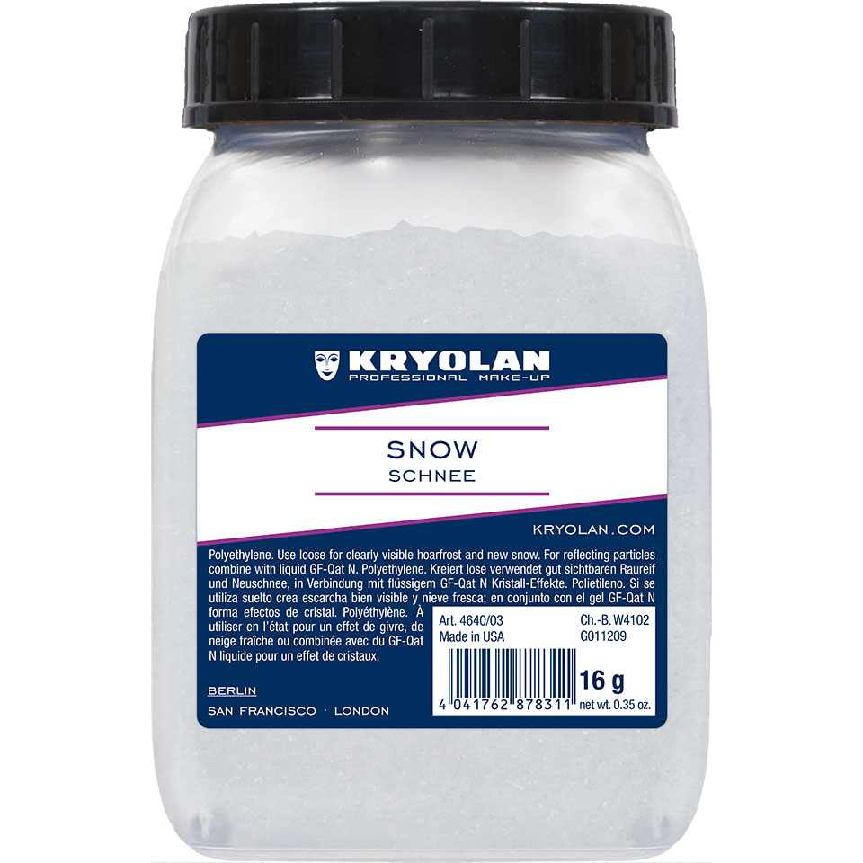 Kryolan - Schnee, 16g